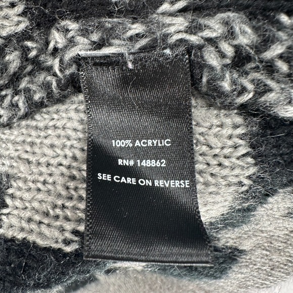 Torrid Plus 5X Cardigan Sweater Grey Leopard Longline‎ Knit Open Front Animal - Picture 8 of 11